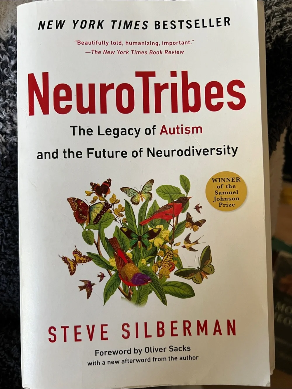 NeuroTribes by Steve Silberman — White Cover with Red Title